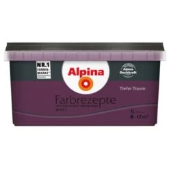 Alpina Farbrezepte Tiefer Traum Matt 1 Liter