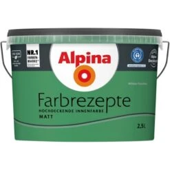 Alpina Farbrezepte Wildes Paradies Matt 2,5 Liter