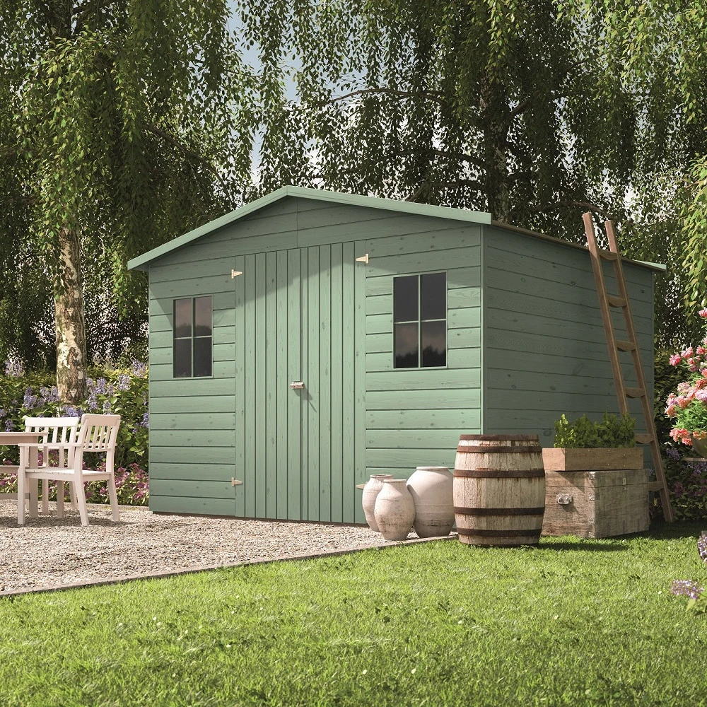 Alpina Wetterschutzfarbe Salbeigrün 750 Ml Halbdeckend 3 Alpina Wetterschutzfarbe Salbeigrün 750 Ml Halbdeckend - Image 3