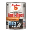 Alpina Metallschutz-Lack 2,5 Liter Anthrazitgrau Matt RAL 7016