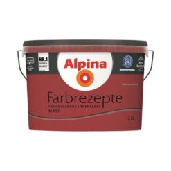 Alpina Farbrezepte Flammendes Herz Matt 2,5 Liter