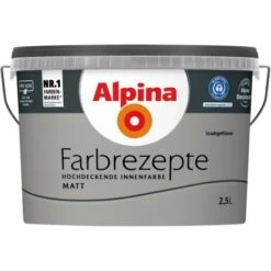 Alpina Farbrezepte Stadtgeflüster Matt 2,5 Liter