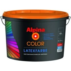 Alpina Color Latexfarbe B3 Seidenglänzend 10 L
