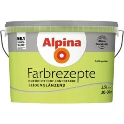 Alpina Farbrezepte Frühlingswiese Seidenglänzend 2,5 L