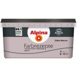 Alpina Farbrezepte Edles Mauve Matt 1 Liter
