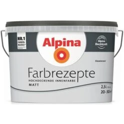Alpina Farbrezepte Kieselstrand Matt 2,5 Liter