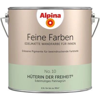 Alpina Feine Farben No. 10 Hüterin Der Freiheit® Edelmatt 2,5 Liter 1 Alpina Feine Farben No. 10 Hüterin Der Freiheit® Edelmatt 2,5 Liter