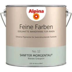 Alpina Feine Farben No. 12 Sanfter Morgentau® Edelmatt 2,5 Liter