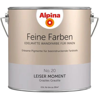 Alpina Feine Farben No. 20 Leiser Moment Edelmatt 2,5 Liter 1 Alpina Feine Farben No. 20 Leiser Moment Edelmatt 2,5 Liter