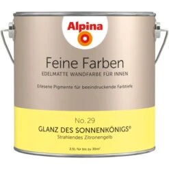 Alpina Feine Farben No. 29 Glanz Des Sonnenkönigs® Edelmatt 2,5 Liter