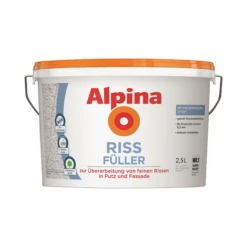 Alpina Rissfüller Weiß Matt 2,5 L