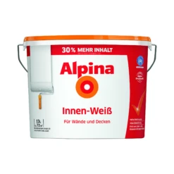 Alpina Innenfarbe Weiß Matt 13 L