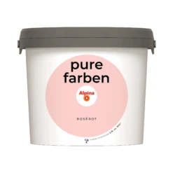 Alpina Wandfarbe 'Pure Farben' Rosérot Matt 2,5 L