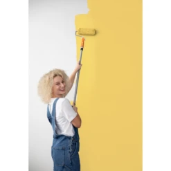 Alpina Wandfarbe 'Pure Farben' Currygelb Matt 2,5 L -Innenfarben Verkauf 8111503 ambiente 02