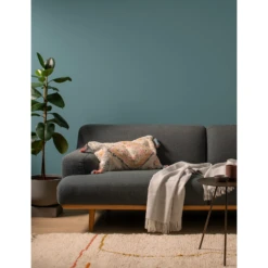 Alpina Wandfarbe 'pure Farben' Blaugrün Matt 2,5 L -Innenfarben Verkauf 8111510 ambiente 01