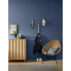 Alpina Wandfarbe 'pure Farben' Nachtblau Matt 2,5 L -Innenfarben Verkauf 8111515 ambiente 01