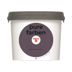Alpina Wandfarbe 'pure Farben' Feigenviolett Matt 2,5 L