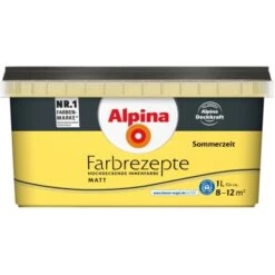 Alpina Farbrezepte Sommerzeit Matt 1 Liter