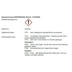 Alpina Farbrezepte Metall-Effekt Roségold Matt 1 Liter -Innenfarben Verkauf 9428434 4983 HAZARD