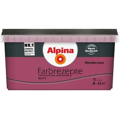 Alpina Farbrezepte Rendezvous Matt 1 L 1 Alpina Farbrezepte Rendezvous Matt 1 L