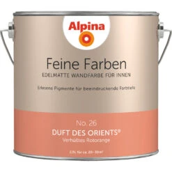 Alpina Feine Farben Nr. 26 Verhülltes Rotorange
