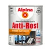 Alpina Metallschutzlack Matt Weiß 750 Ml RAL 9010