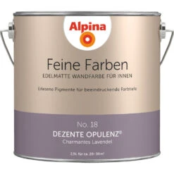 Alpina Feine Farben, Nr. 18 Charmantes Lavendel