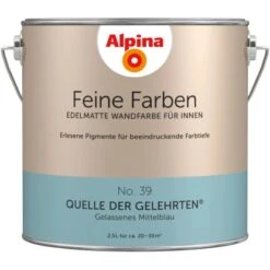 Alpina Feine Farben No. 39 Quelle Der Gelehrten® Edelmatt 2,5 Liter
