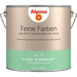 Alpina Feine Farben Nr. 9 Extravagantes Blaugrün