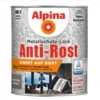 Alpina Metallschutz-Lack Dunkelgrau 750 Ml RAL 9007 Hammerschlag