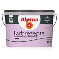 Alpina Farbrezepte Fliederfest Matt 2,5 Liter