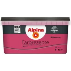 Alpina Farbrezepte Blütentanz Matt 1 L