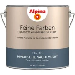 Alpina Feine Farben No. 40 Himmlische Nachtmusik® Edelmatt 2,5 Liter