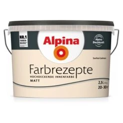 Alpina Farbrezepte Sanftes Cashmere Matt 2,5 Liter
